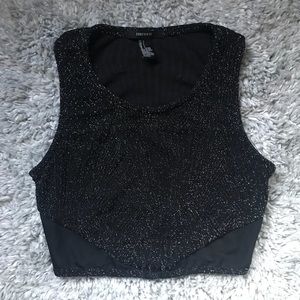 Sparkly Crop Top